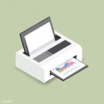 printer illustration.