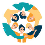 community care team Illustration.